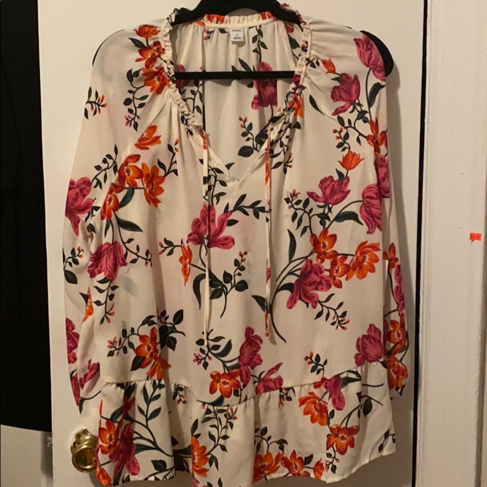 Floral blouse